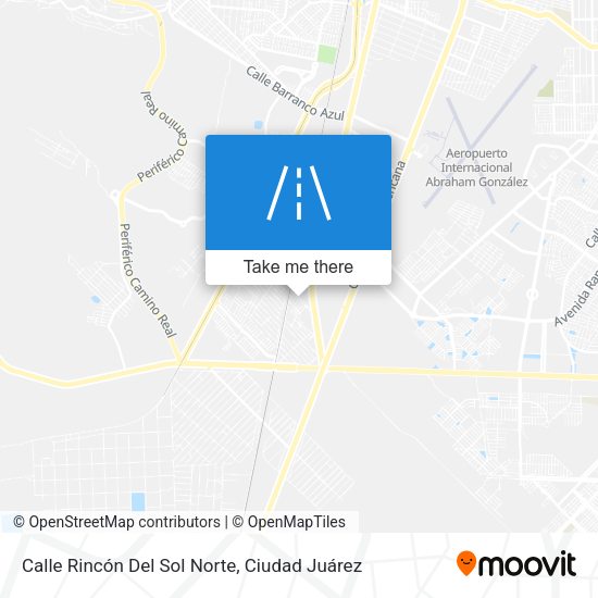 Calle Rincón Del Sol Norte map