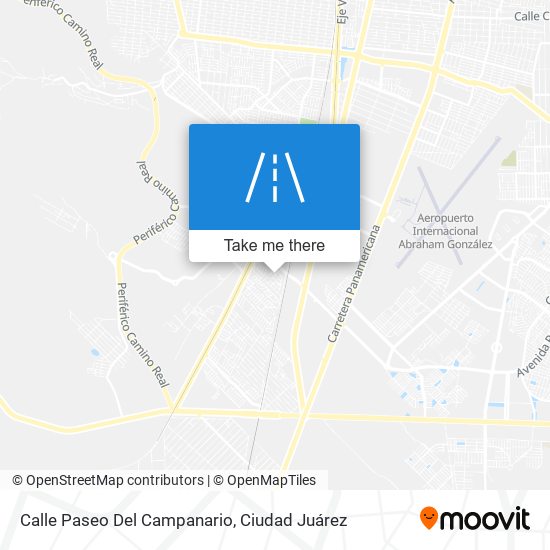 Mapa de Calle Paseo Del Campanario