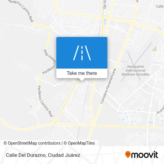 Calle Del Durazno map