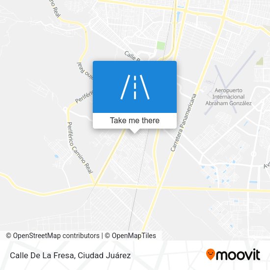 Mapa de Calle De La Fresa