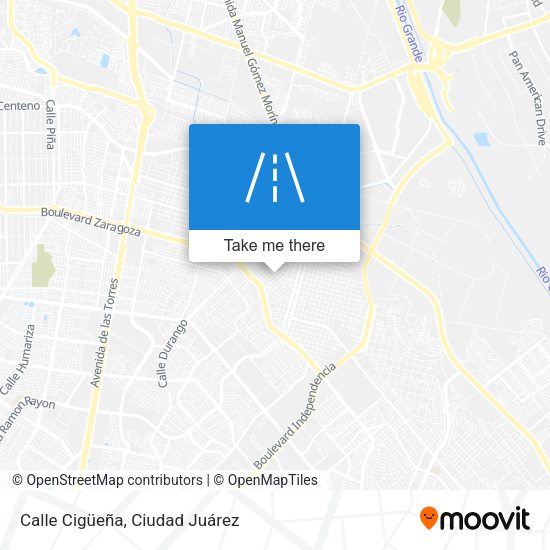 Calle Cigüeña map