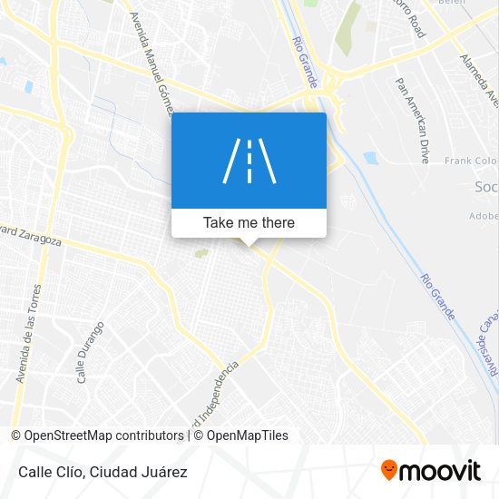 Mapa de Calle Clío