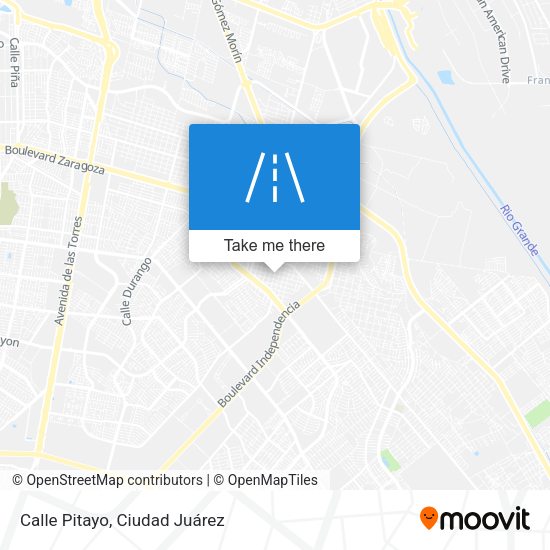 Mapa de Calle Pitayo