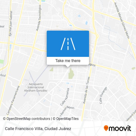 Mapa de Calle Francisco Villa
