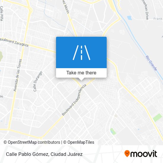Calle Pablo Gómez map