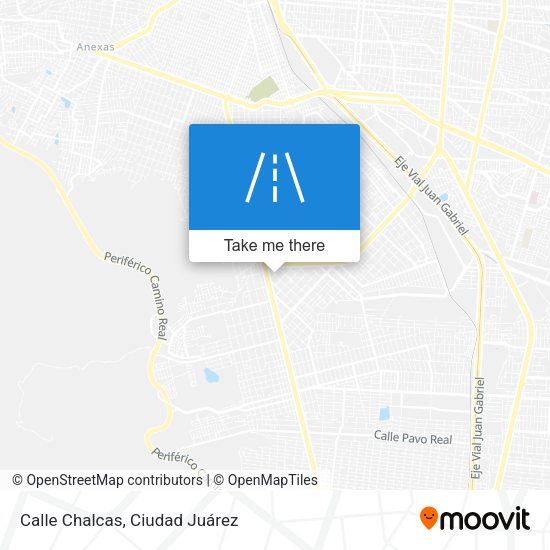 Mapa de Calle Chalcas