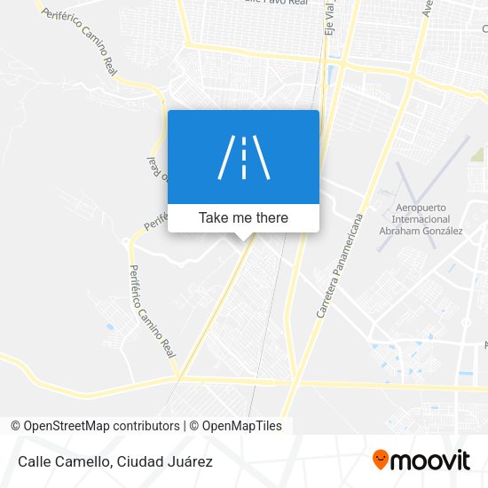 Mapa de Calle Camello