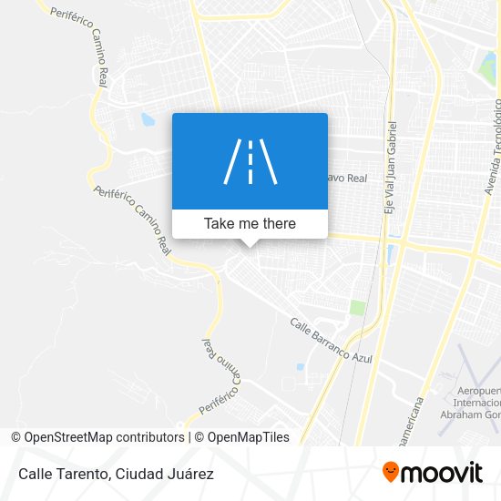 Mapa de Calle Tarento