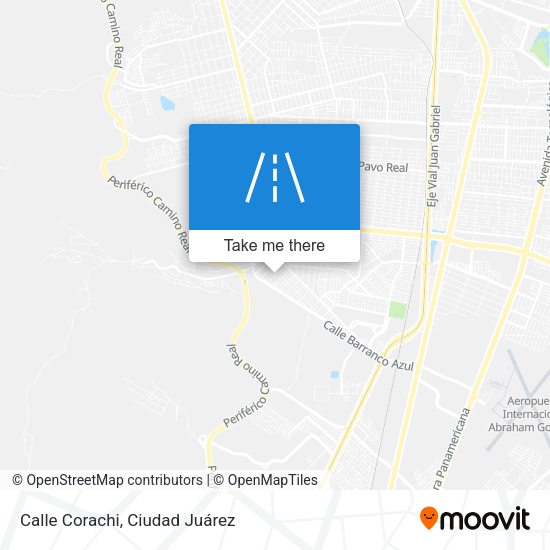 Mapa de Calle Corachi