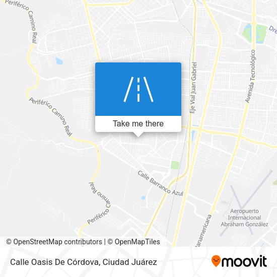 Calle Oasis De Córdova map
