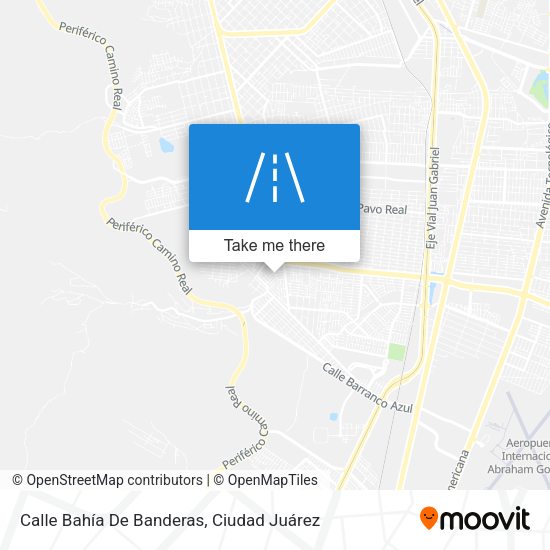 Mapa de Calle Bahía De Banderas