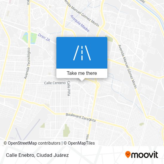 Mapa de Calle Enebro