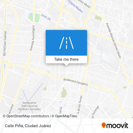 Calle Piña map