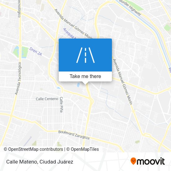 Calle Mateno map