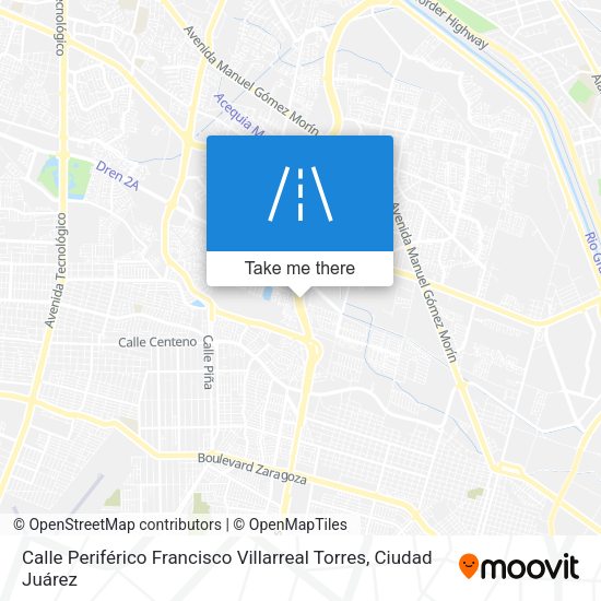 Calle Periférico Francisco Villarreal Torres map