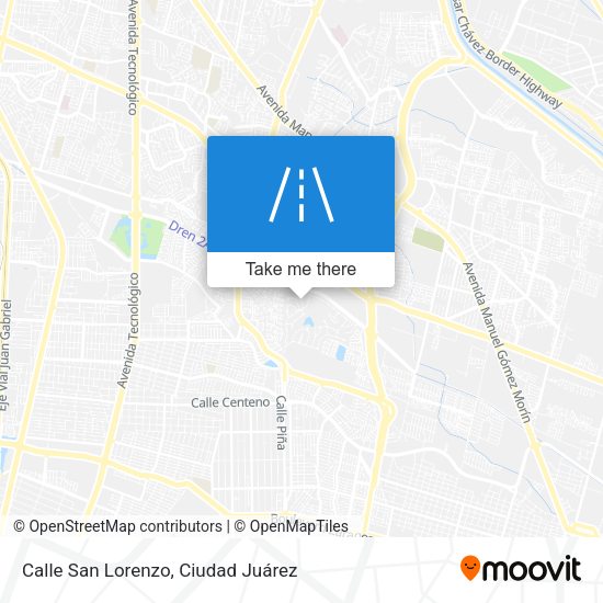 Mapa de Calle San Lorenzo