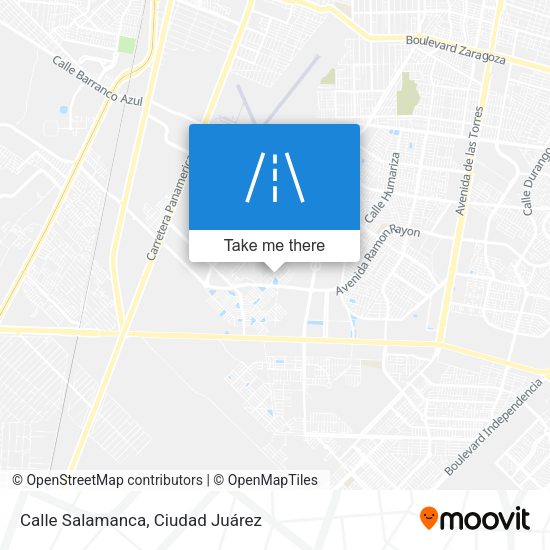 Calle Salamanca map
