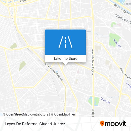 Mapa de Leyes De Reforma
