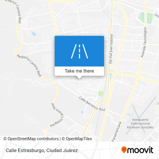 Calle Estrasburgo map