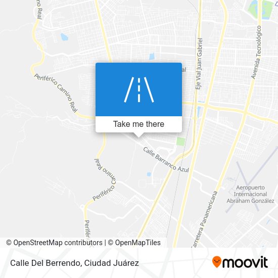 Calle Del Berrendo map