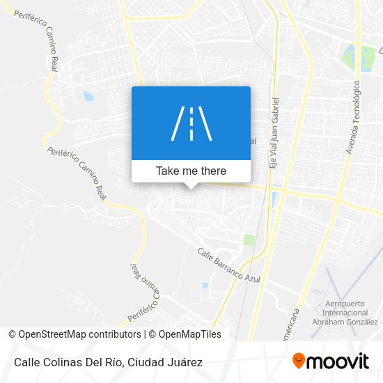 Calle Colinas Del Río map