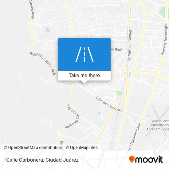Calle Carbonera map