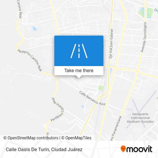 Calle Oasis De Turín map