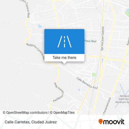Mapa de Calle Carretas