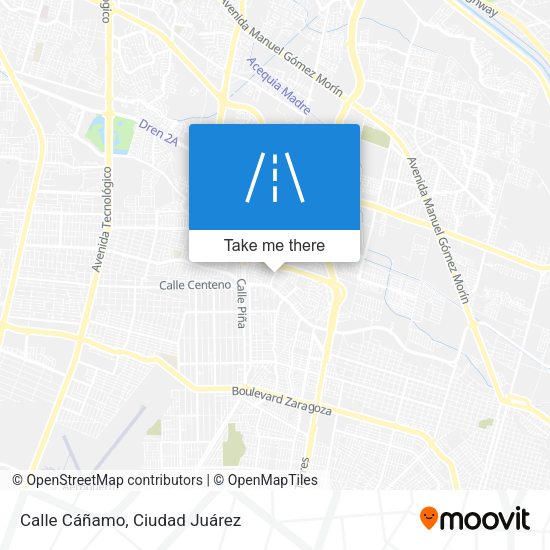 Calle Cáñamo map