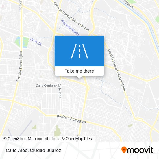 Mapa de Calle Aleo