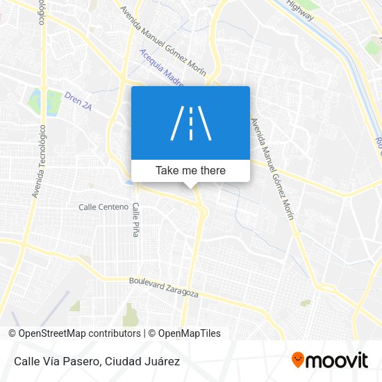 Calle Vía Pasero map