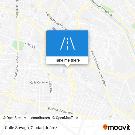 Mapa de Calle Sovaga