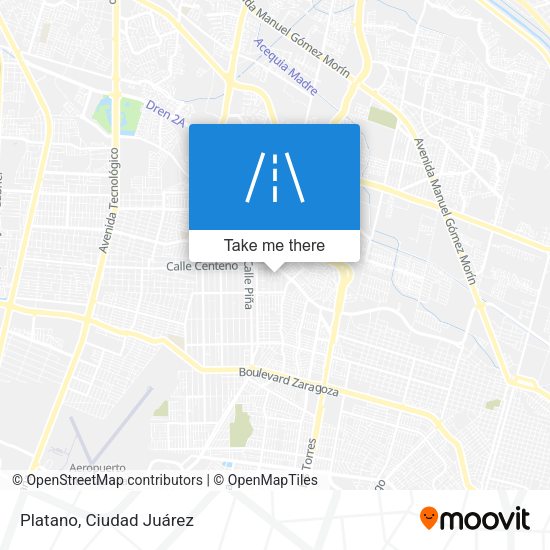 Mapa de Platano