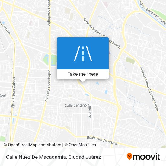 Calle Nuez De Macadamia map