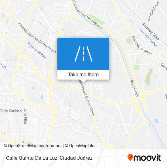 Calle Quinta De La Luz map