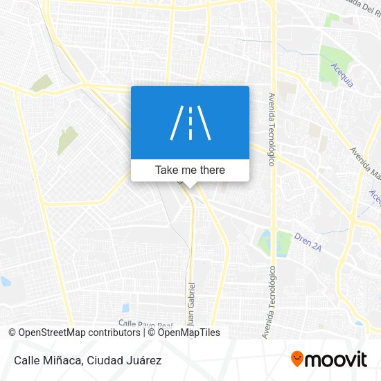 Calle Miñaca map