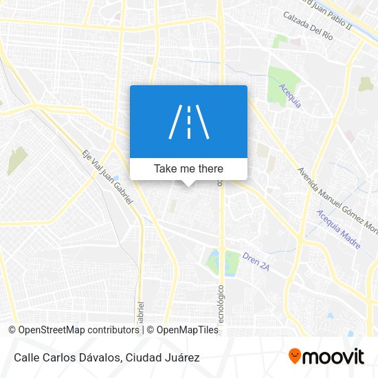 Mapa de Calle Carlos Dávalos