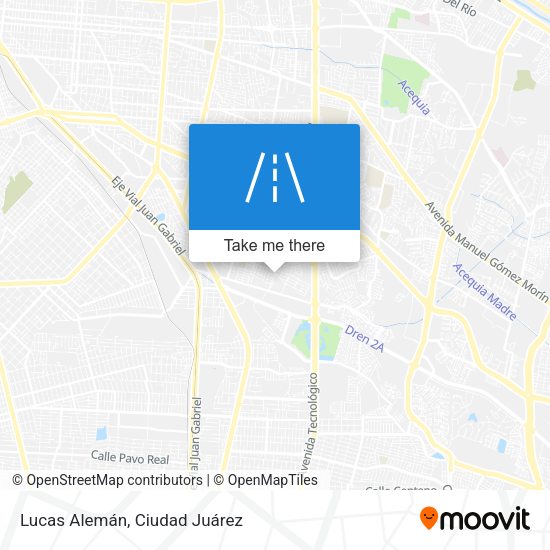 Lucas Alemán map