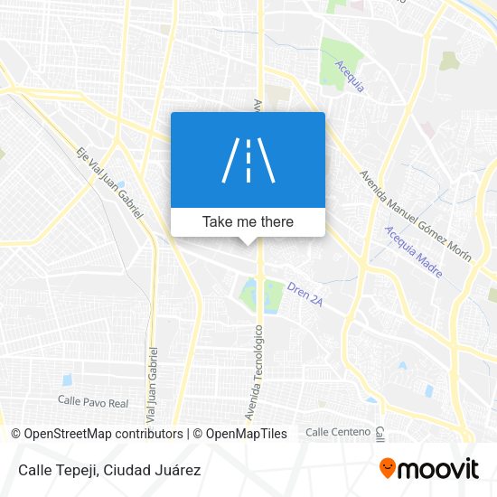 Calle Tepeji map