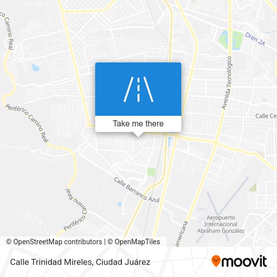 Calle Trinidad Mireles map