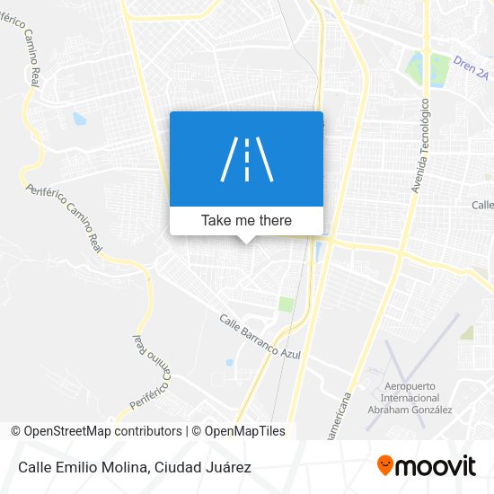 Mapa de Calle Emilio Molina