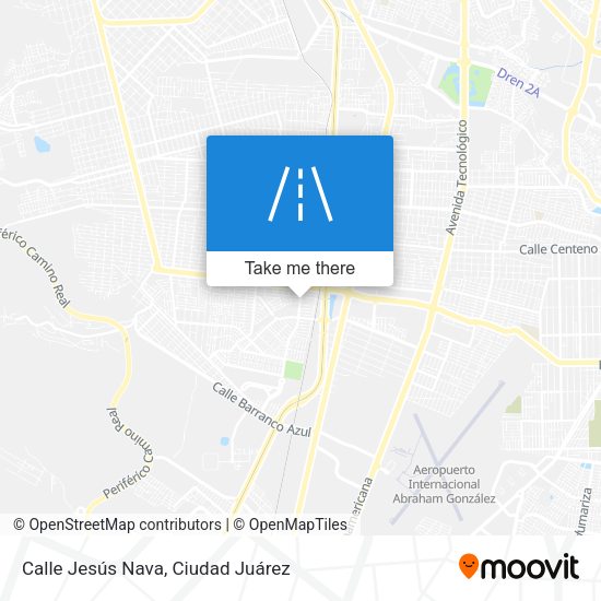 Mapa de Calle Jesús Nava