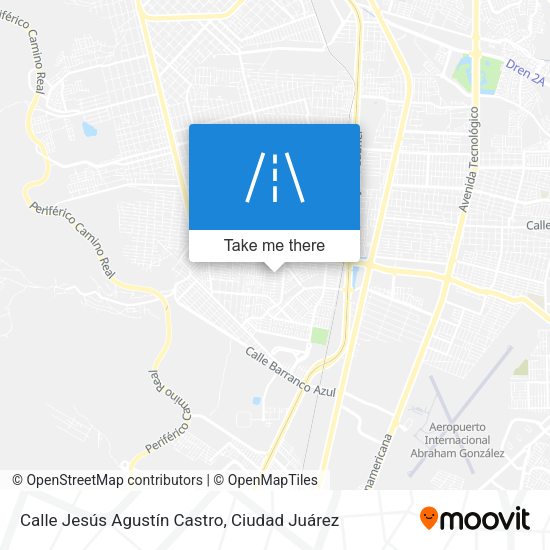 Calle Jesús Agustín Castro map