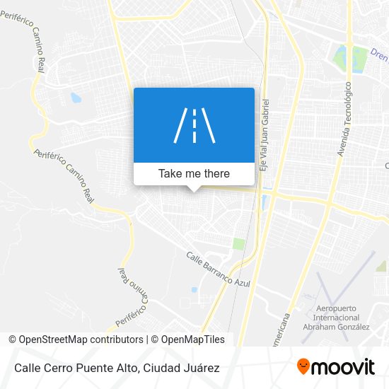 Calle Cerro Puente Alto map
