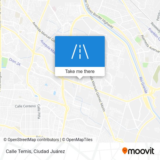 Mapa de Calle Temis