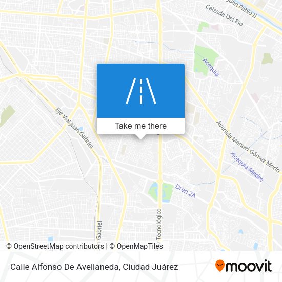 Calle Alfonso De Avellaneda map