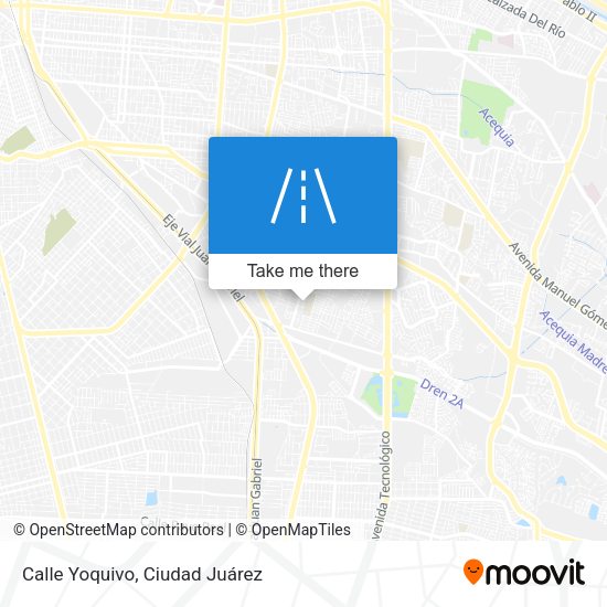 Mapa de Calle Yoquivo