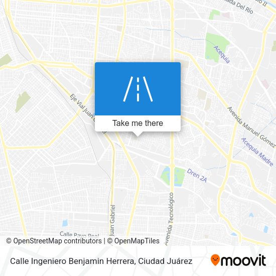 Calle Ingeniero Benjamin Herrera map
