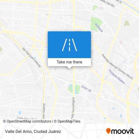 Valle Del Arno map