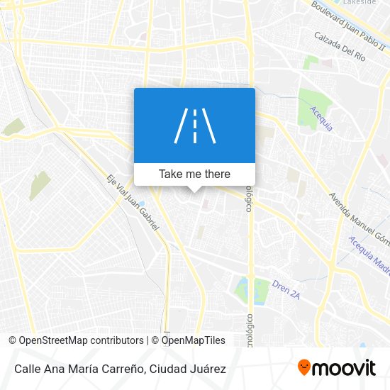Calle Ana María Carreño map